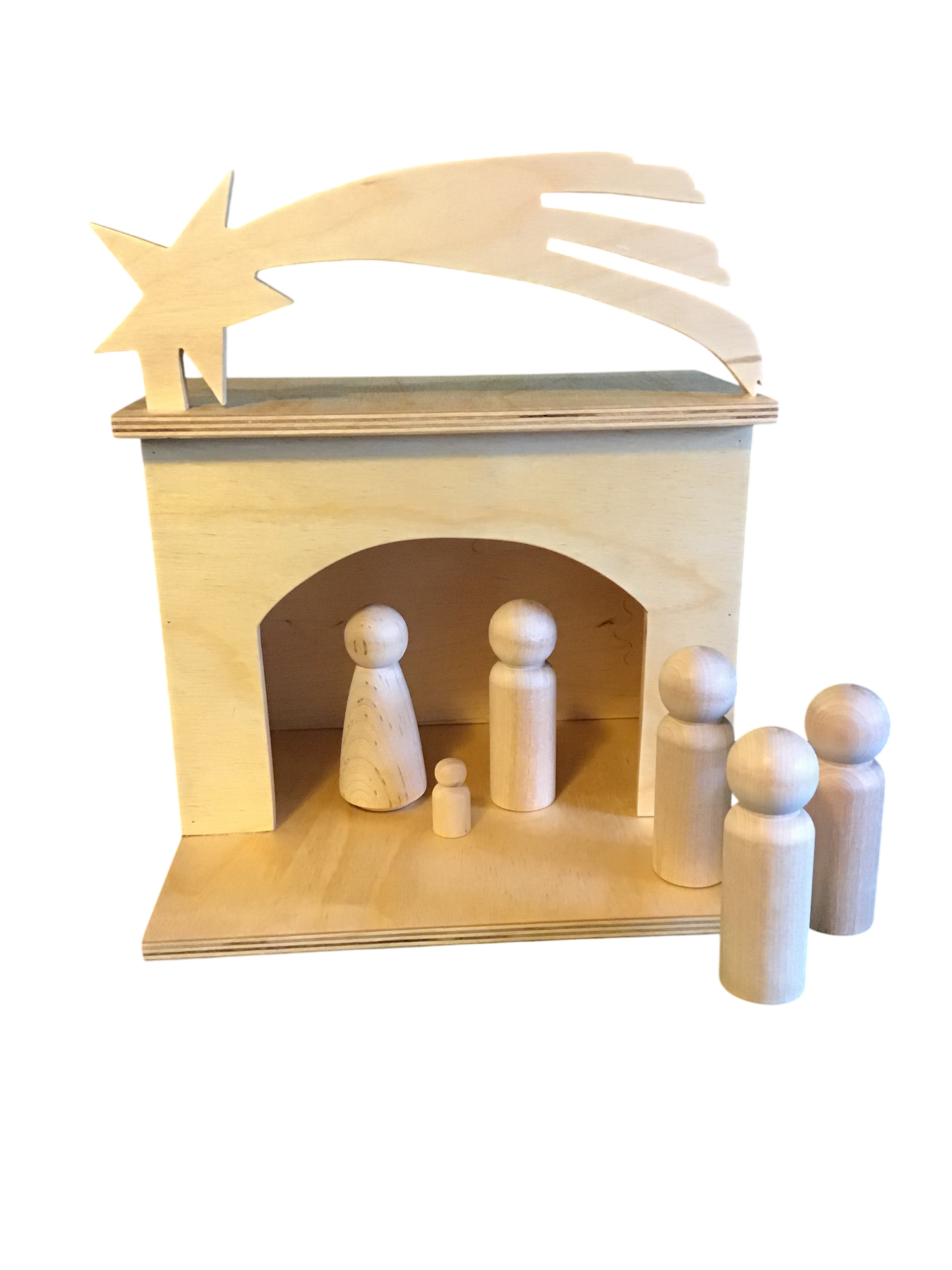 Adoration of Magi Diorama (Epiphany) for Large 3D Figures