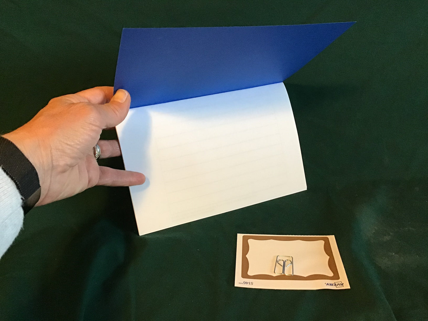 City of Jerusalem - Blank Blue Booklet