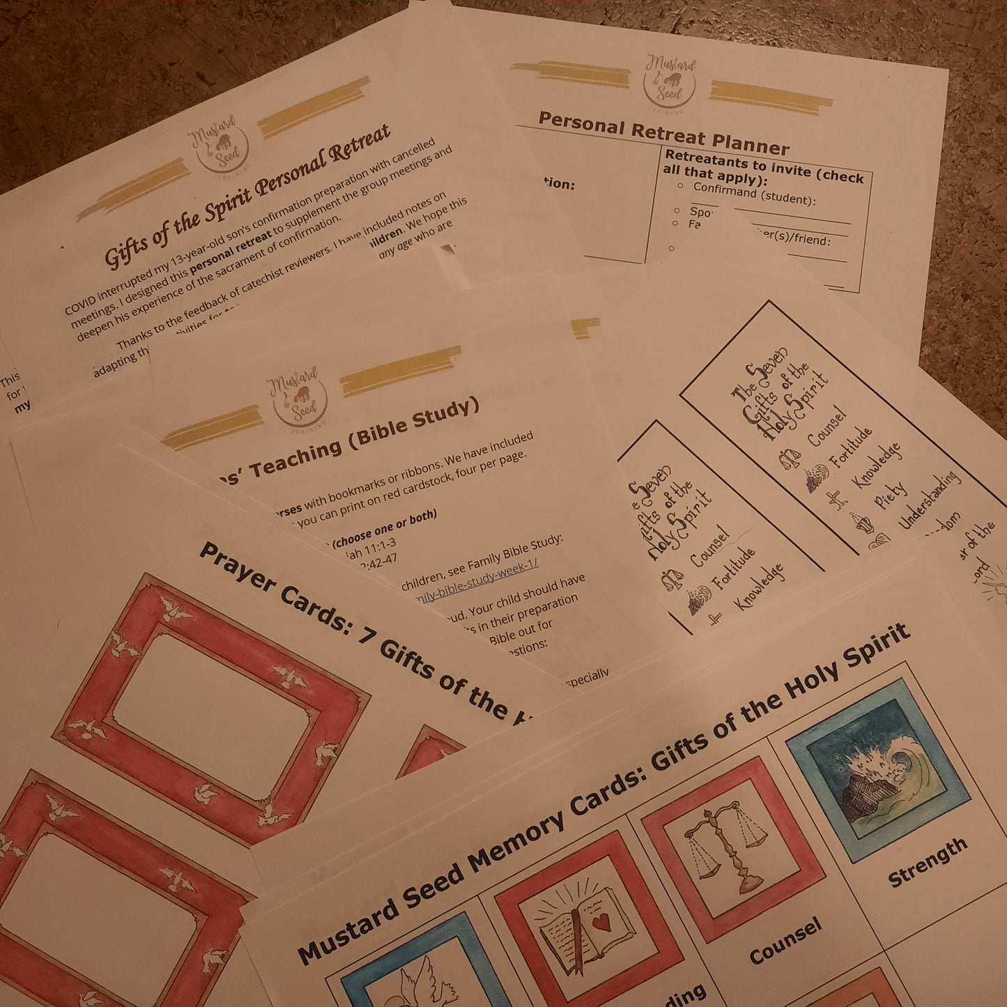 Gifts of the Spirit - Personal Retreat (Confirmation)