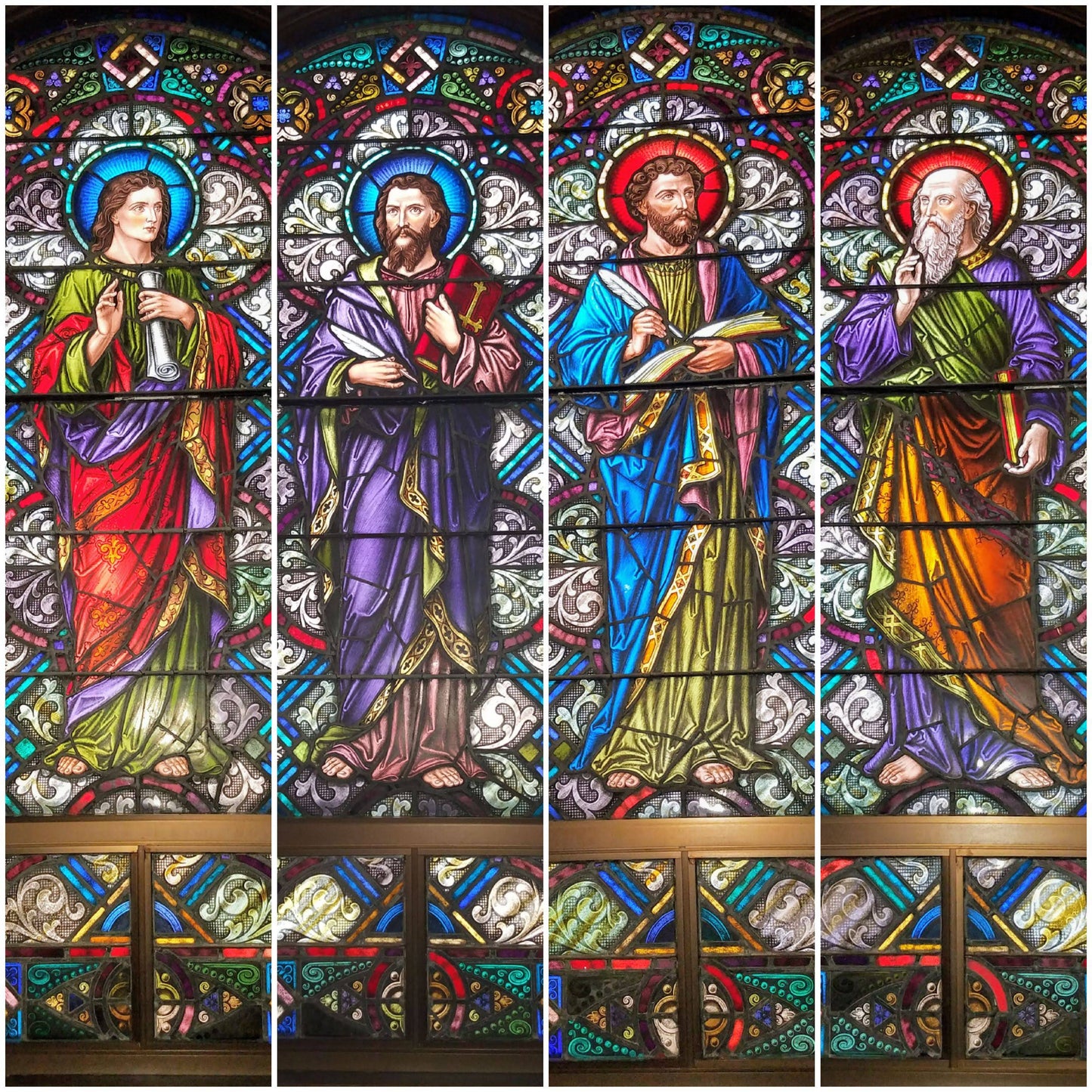 FREE Download - Four Evangelists Coloring Page