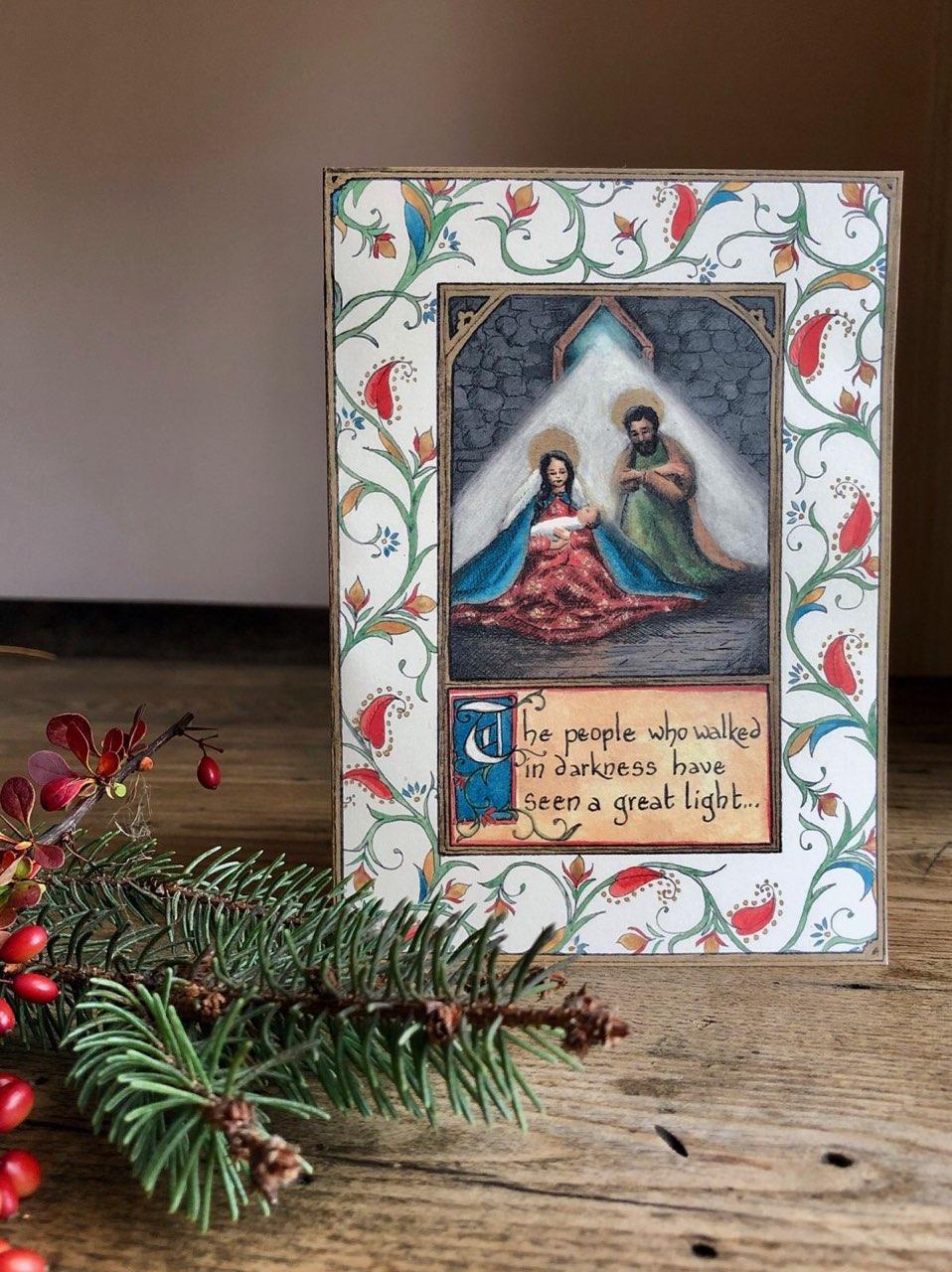 Christmas Postcards - The Great Light - Isaiah 9:1