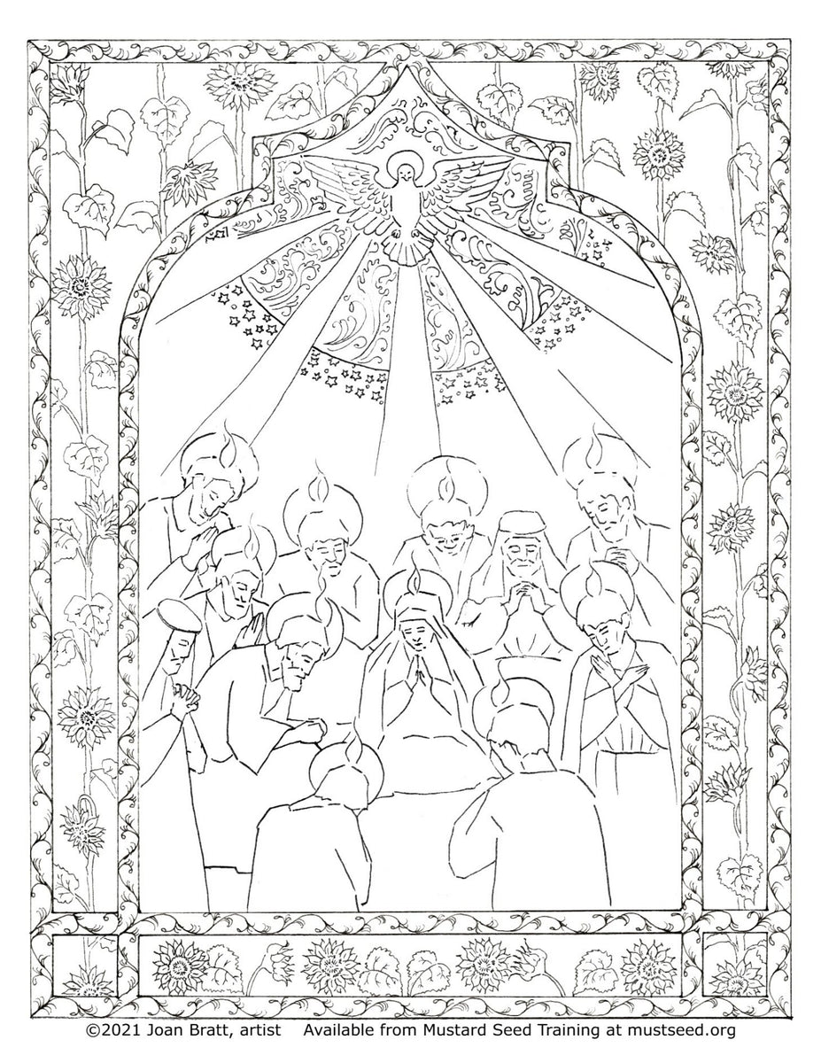 Mysteries of the Rosary Coloring Book – Mustard Seed Training