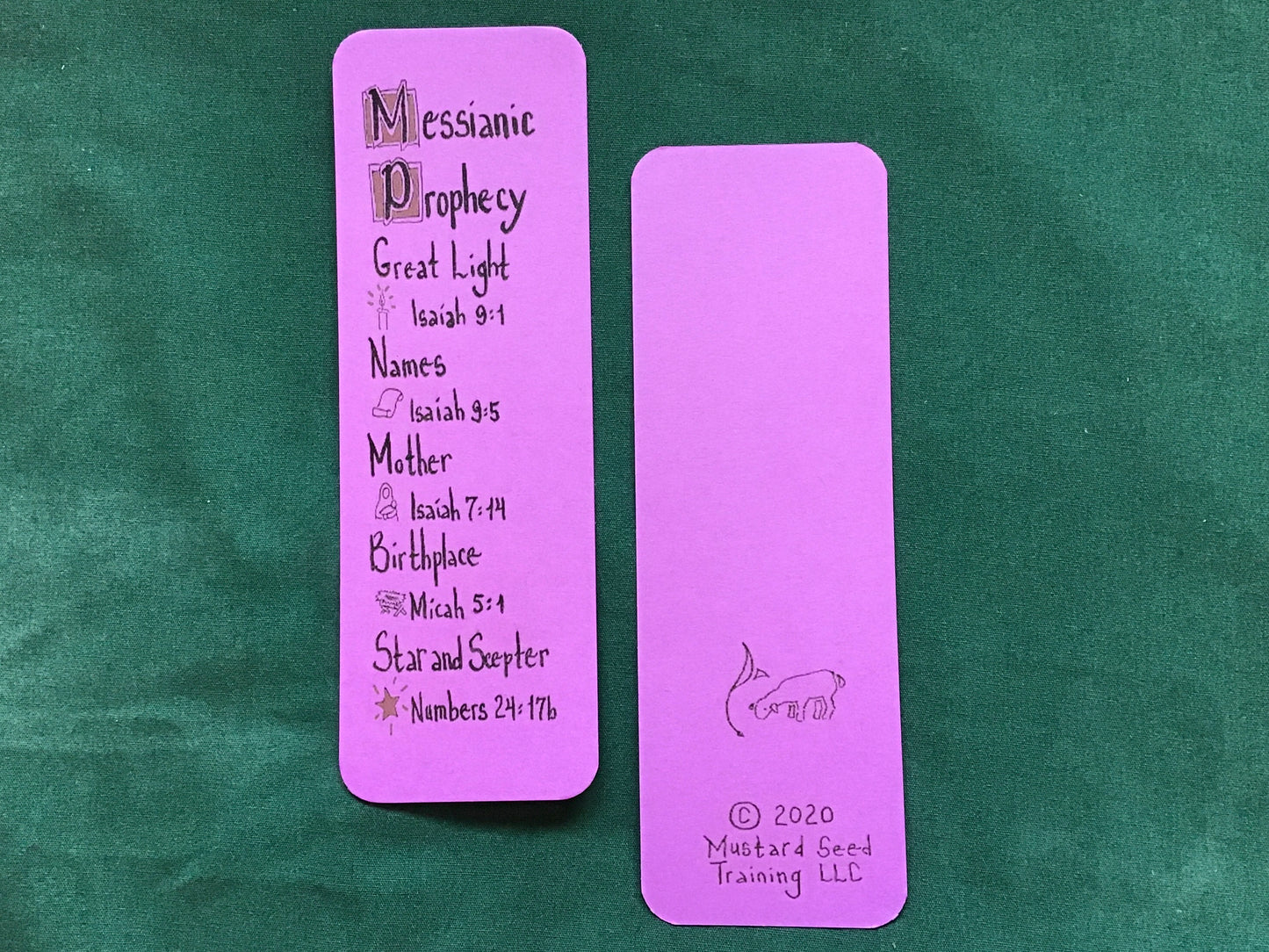 Level 1 Scripture Citations Bookmarks