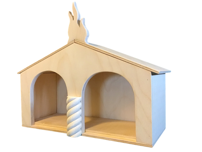 Annunciation Diorama for Large 3D Figures