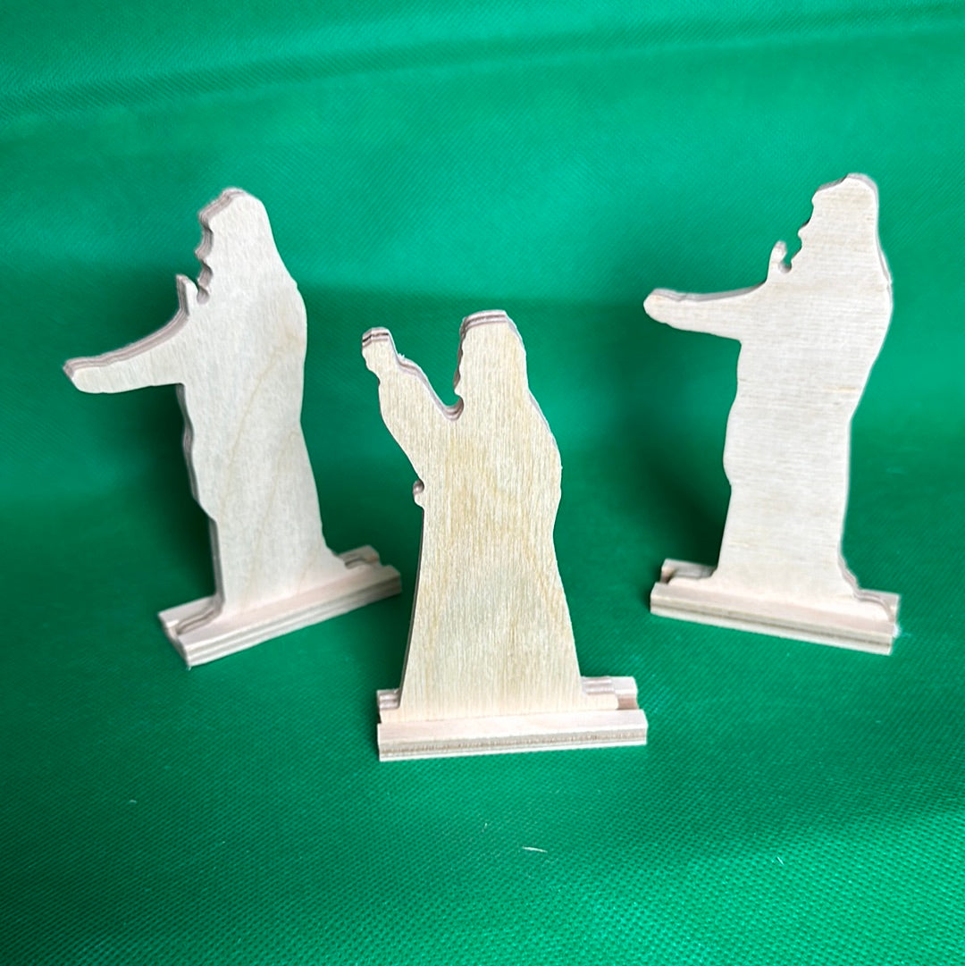 Insistent Friend - 3 Figure Set - 1/4