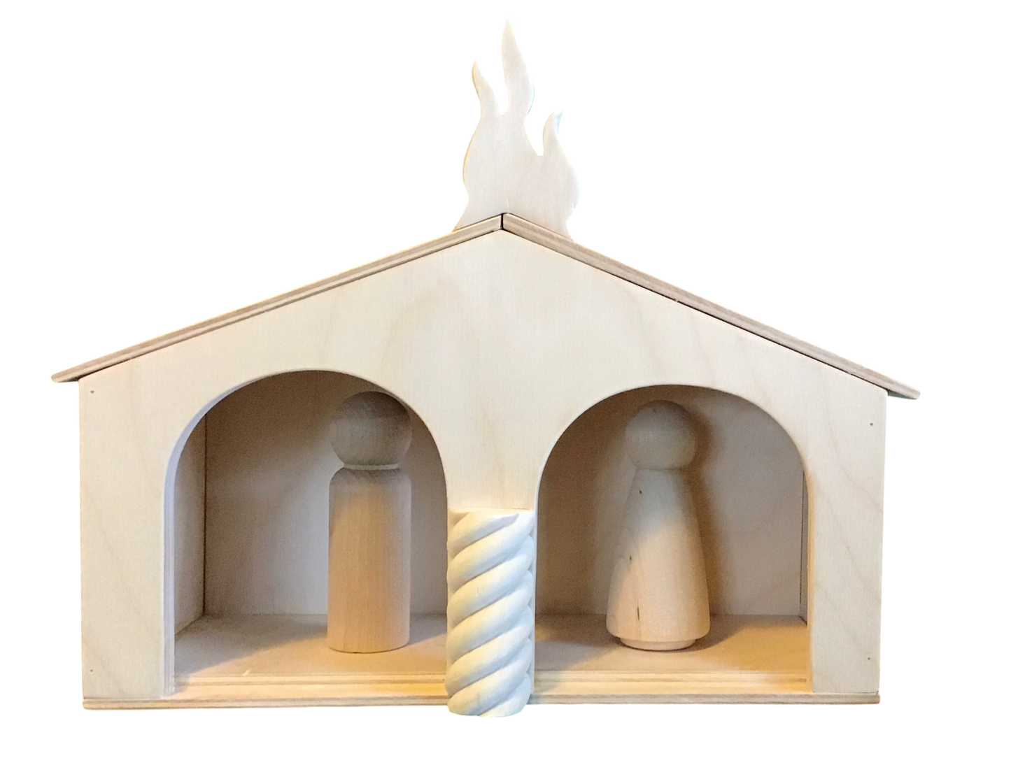 Annunciation Diorama for Large 3D Figures