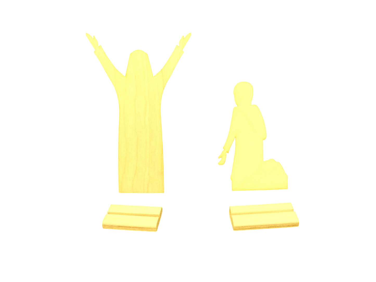 Pharisee & the Tax Collector Figure Set
