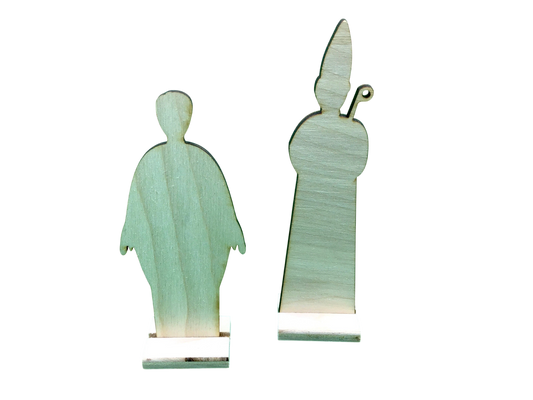 Bishop & Priest Figure Set - Origin of the Eucharist