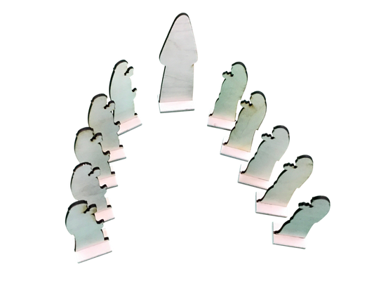 Ten Bridesmaids Figure Set