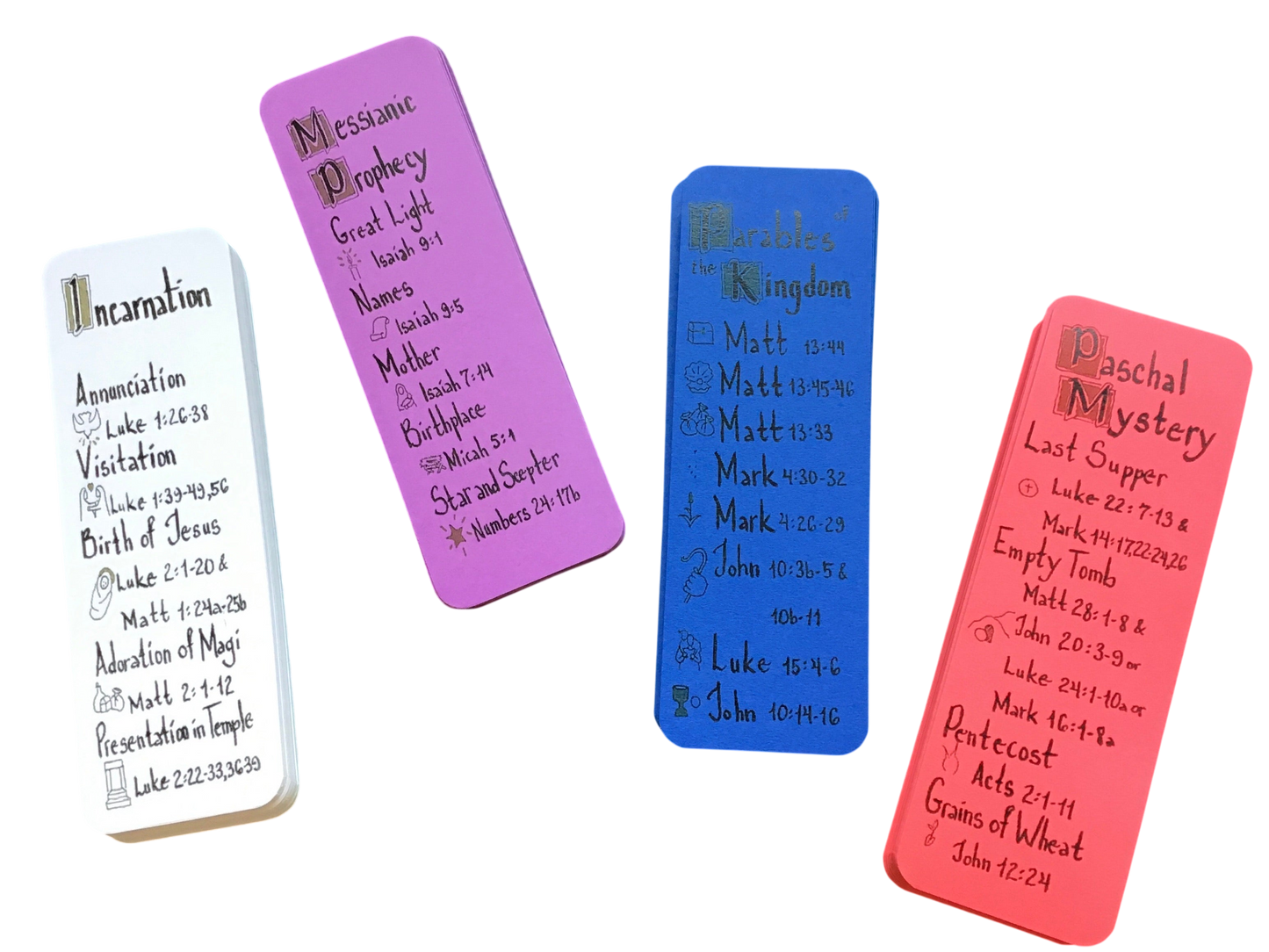 Level 1 Scripture Citations Bookmarks