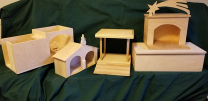 Set of Infancy Narrative Dioramas