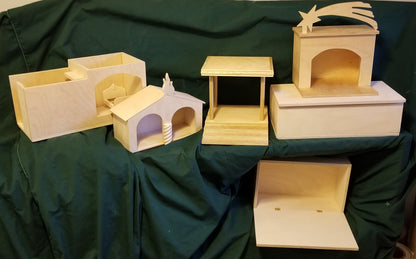 Set of Infancy Narrative Dioramas