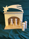 Adoration of Magi Diorama (Epiphany) for Large 3D Figures