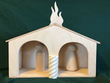 Annunciation Diorama for Large 3D Figures