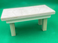 Just the Table: Banquet Hall Table (6" x3") for 10 Bridesmaids or Wedding Feast