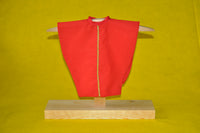 4 Liturgical Colors Set: Mini-Chasubles with Wooden Stands