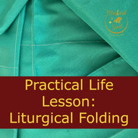 FREE Download: Practical Life Activity - Folding Liturgical Cloth