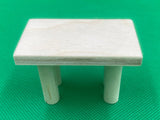 Just the Table: Visitation or Found Coin Table (2" x 1.5")