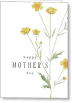 Happy Mother's Day-Yellow Buds - Greeting Card