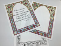 Set of Prayer Cards - 5"x7" Laminated
