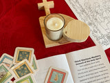 Pentecost Large Prayer Table Cloth - Liturgical Fabric