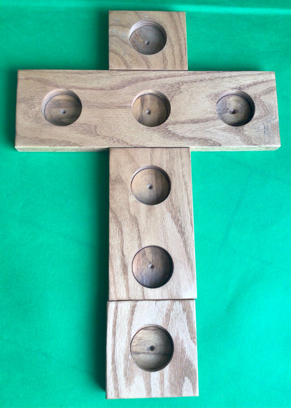 3-in-1 Candleholder for Advent, Lent & Pentecost (4 Pieces)