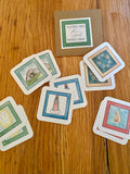 Mustard Seed Memory Cards - Printed