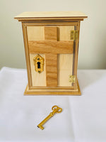 Tabernacle (Wooden Miniature with 2 Keys)